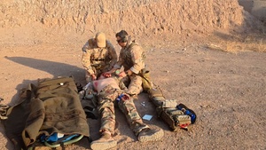 Estonian Defence Forces Conduct Medical Exercise (2K, 60FPS)