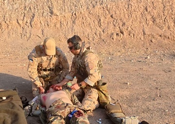 Estonian Defence Forces Conduct Medical Exercise (2K, 60FPS)