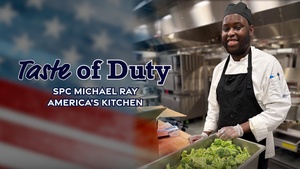Army Culinary Specialist SPC Michael Ray