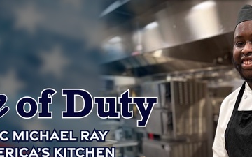 Army Culinary Specialist SPC Michael Ray