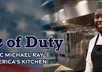 Army Culinary Specialist SPC Michael Ray