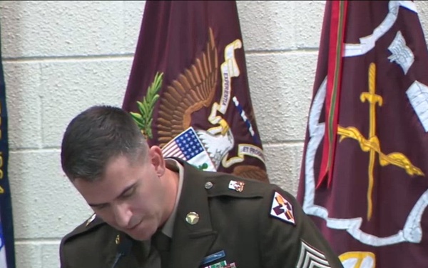 The Retirement Ceremony of CSM Victor Laragione