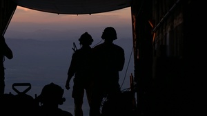 U.S. Air Force Air Commandos establish remote FARP