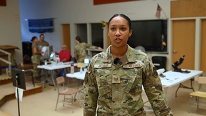 Eyes on Ellwood: TSgt Alexis Arthur speaks about providing care during Operation Healthy Ellwood