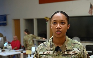 Eyes on Ellwood: TSgt Alexis Arthur speaks about providing care during Operation Healthy Ellwood