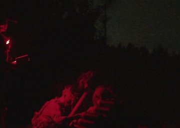 U.S. Army Paratroopers assigned to 2nd Battalion, 504th Parachute Infantry Regiment, 82nd Airborne Division, “White Devils” conduct a live fire exercise during Devil Avalanche.