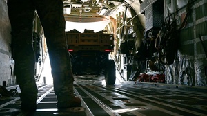 U.S. Air Force Airmen and U.S. Marines conduct CBRN exercise