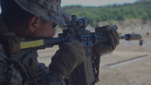 2/23 Marines Conduct Rifle Range during KMEP 25.2