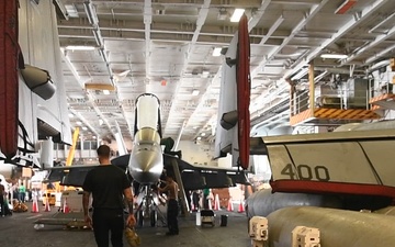 Nimitz Sailors Conduct Routine Operations