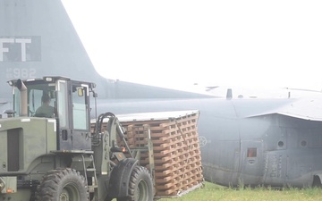 189th Airlift Wing Annual Training at Volk Field ANGB