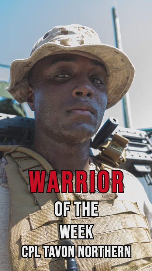 U.S. Marine Corps Cpl. Tavon Northern, 2nd MLG Warrior of the Week