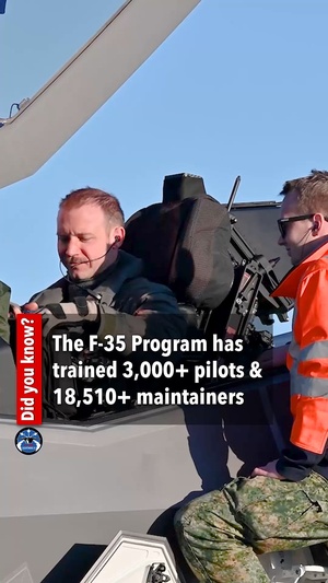 Did you know F-35 program pilots and maintainers