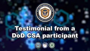 Audio Description // DoD CSA Alumnus Testimonial Series - Kathleen Gallagher