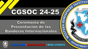 CGSOC 2025 Flag Ceremony