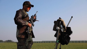 U.S. Army Marksmanship Unit National Trophy Rifle Match Rapid-Fire Seated B-Roll