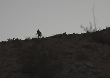 VAARNG and FLARNG work together after spotting a enemy convoy at NTC
