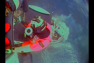 Coast Guard rescues 4 people from sinking vessel in Gulf of Alaska