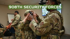 908th SFS conducts night training