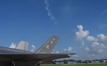 F-35A Demo Team in Oshkosh