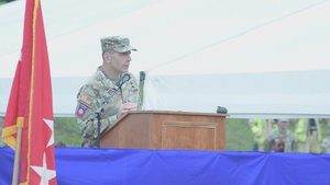 21st Theater Sustainment Command Change of Command (Speeches)