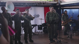 USFF Band Performs in Costa Rica CP25