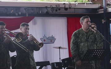 USFF Band Performs in Costa Rica CP25