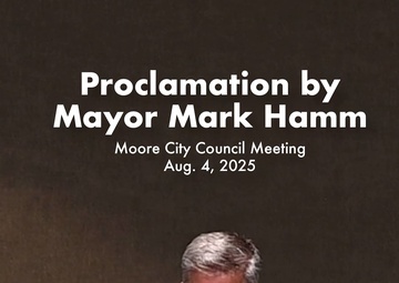 City of Moore honors 507th ARW, recognizes outgoing commander