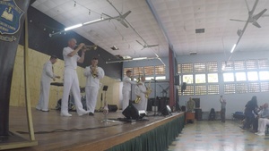 USFF Band Performs in Limón, Costa Rica