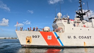 Coast Guard offloads more than $88 million in illicit drugs interdicted in the Eastern Pacific