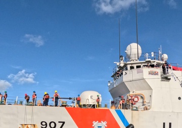 Coast Guard offloads more than $88 million in illicit drugs interdicted in the Eastern Pacific