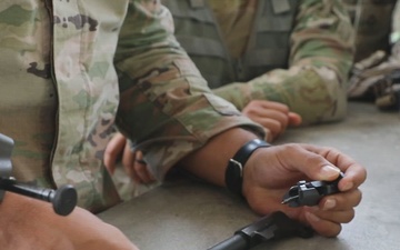 B-Roll Caribbean Thunder 25 Light Machine Gun Instruction