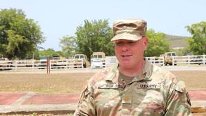 Transportation Officer Talks Caribbean Thunder 2025 Multimodal Operations 60-Second Reel