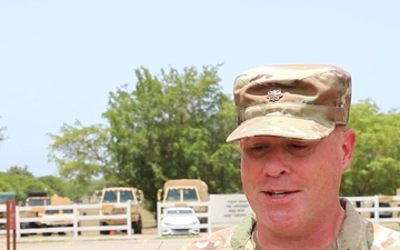 Transportation Officer Talks Caribbean Thunder 2025 Multimodal Operations 60-Second Reel