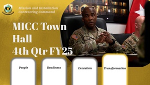 MICC 4th quarter FY25 Town Hall recap