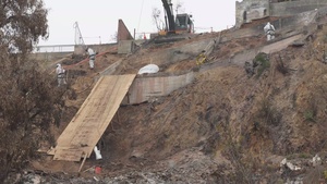 USACE debris removal in Pacific Palisades