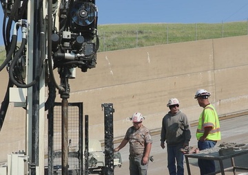 Garrison Dam Spillway Modification Update: August 2025