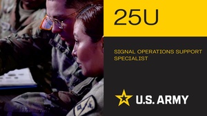 MOS 25U-Signal Operations Support Specialist-15 Second Version