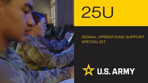 MOS 25U- Signal Operations Support Specialist