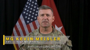 AT Month PSA - Maj. Gen. Meisler