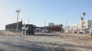 JTF-SB Marines reinforce barrier in Yuma