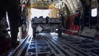 U.S. Airmen load cargo onto a C-130J during exercise Bamboo Eagle 25-3 (B-Roll)