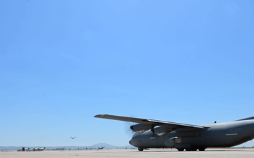 A C-130J prepares for takeoff during exercise Bamboo Eagle 25-3 (Time-Lapse B-Roll)
