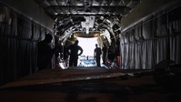 U.S. Airmen load cargo onto a C-130J during exercise Bamboo Eagle 25-3 (Time-Lapse B-Roll)