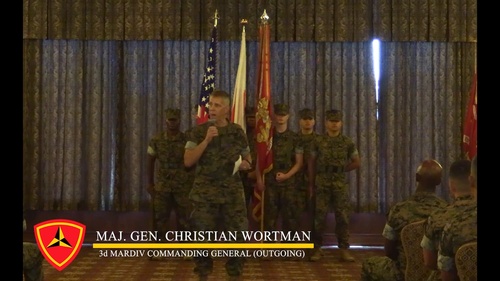 3d Marine Division Conducts Change of Command Ceremony