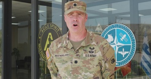 Agile Spirit 25 - Lt. Col. Jason Westmoreland (A-Roll)