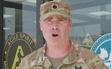 Agile Spirit 25 - Lt. Col. Jason Westmoreland (A-Roll)
