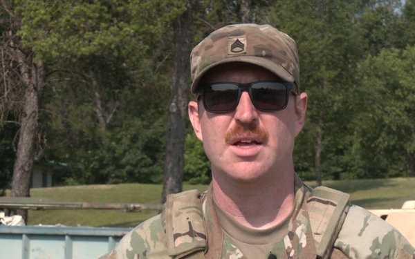 MICLIC (Mine Clearing Line Charge) at Fort McCoy WI