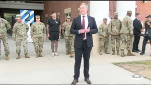 Fort Stewart Senior Commander Briefs Media