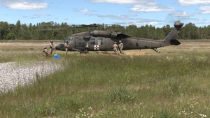 Forward Arming and Refueling Point (FARP) operations at Fort McCoy WI.