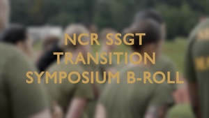 NCR Staff Sergeant Transition Symposium B-Roll